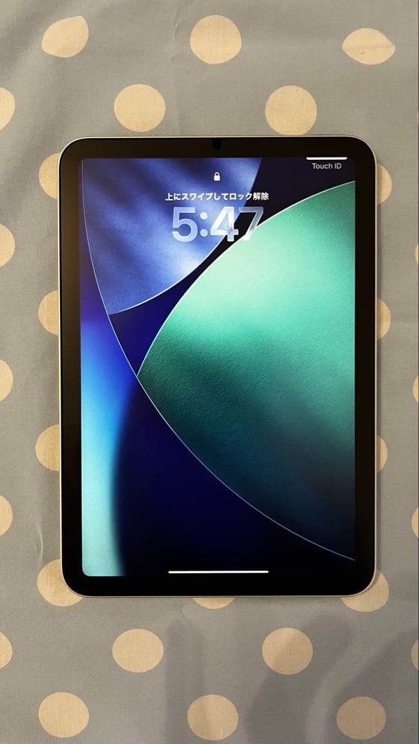 iPad mini 第6世代 64GB Starlightバッテリー92％ 美品