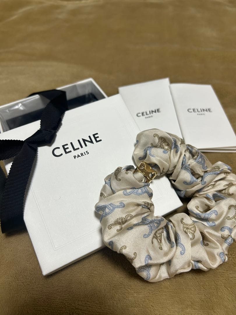 『CELINE』1回のみ使用　シュシュ