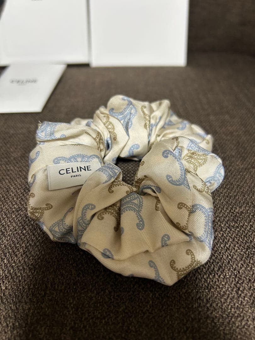 『CELINE』1回のみ使用　シュシュ