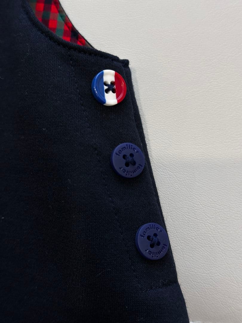 ファミリア ジャンパースカート エッフェル塔