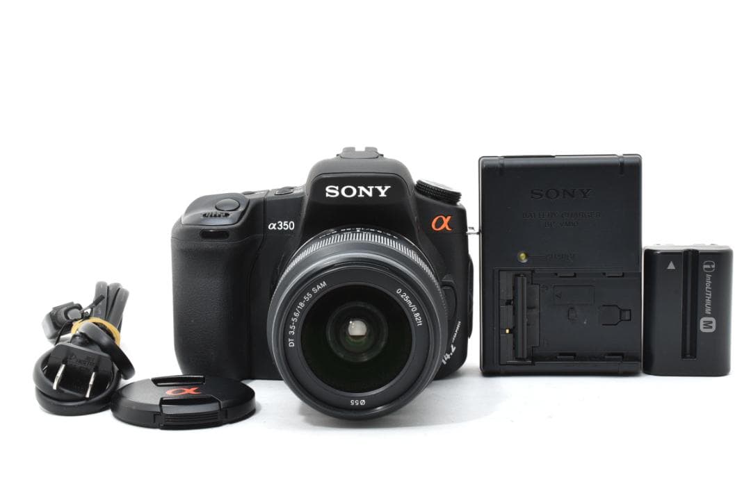 【純正レンズセット】SONY ソニーα350＋DT18-55 カメラ