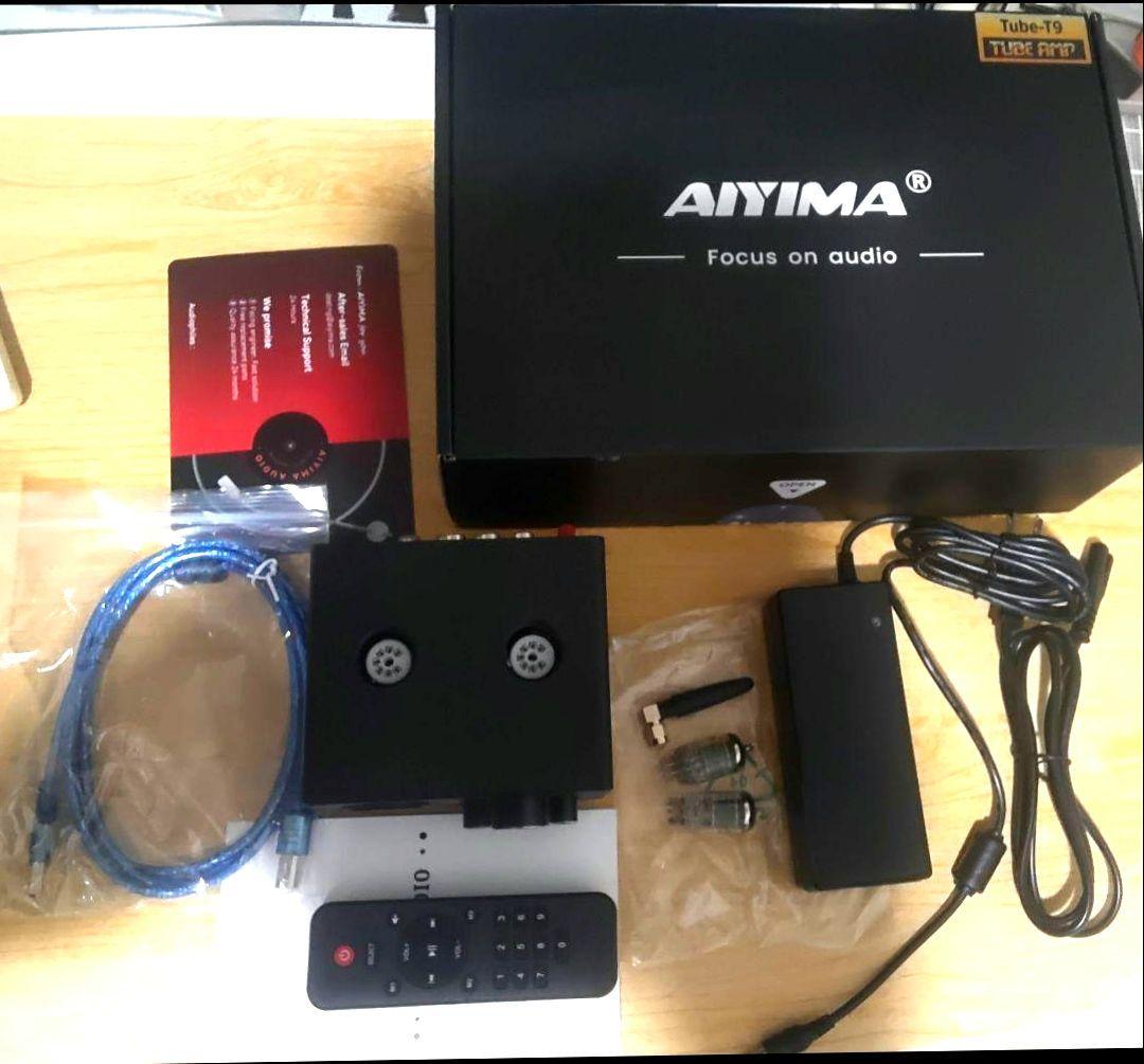 AIYIMA T9 真空管アンプ Bluetooth5.0 使用数回のみ