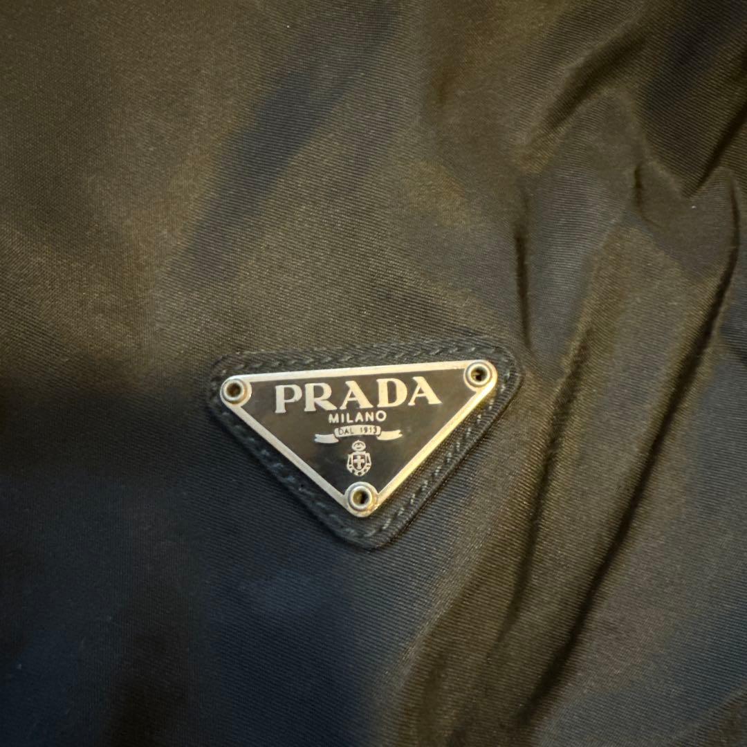 PRADA　プラダ　ボストンバッグ大　ブラック