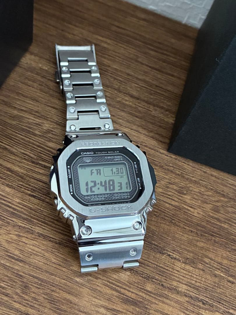 【美品/1年保証あり】G-SHOCK★GMW-B5000D-1JF★電波ソーラー