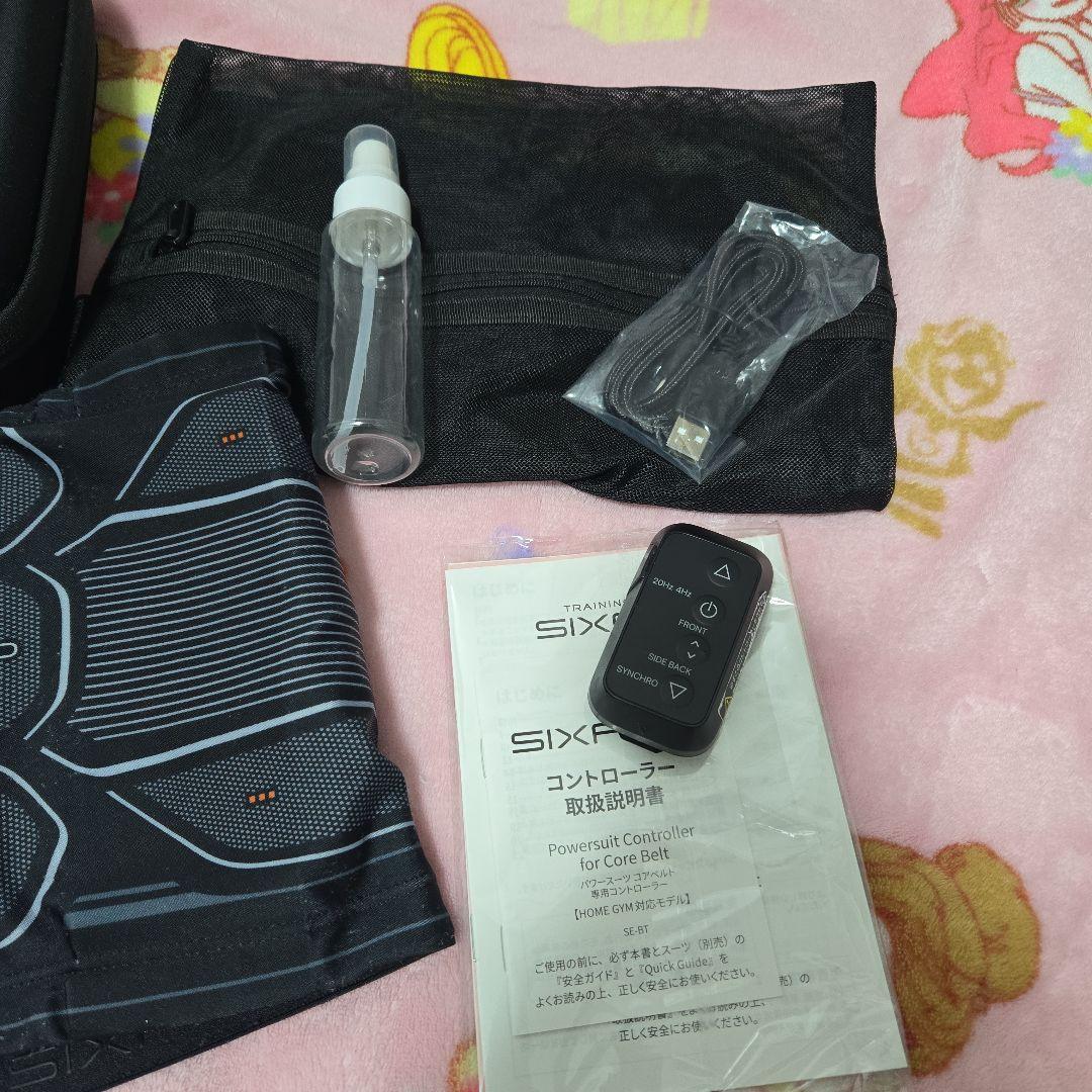 SIXPAD トレーニング・パワーベルト　専用コントローラー付き　Mサイズ