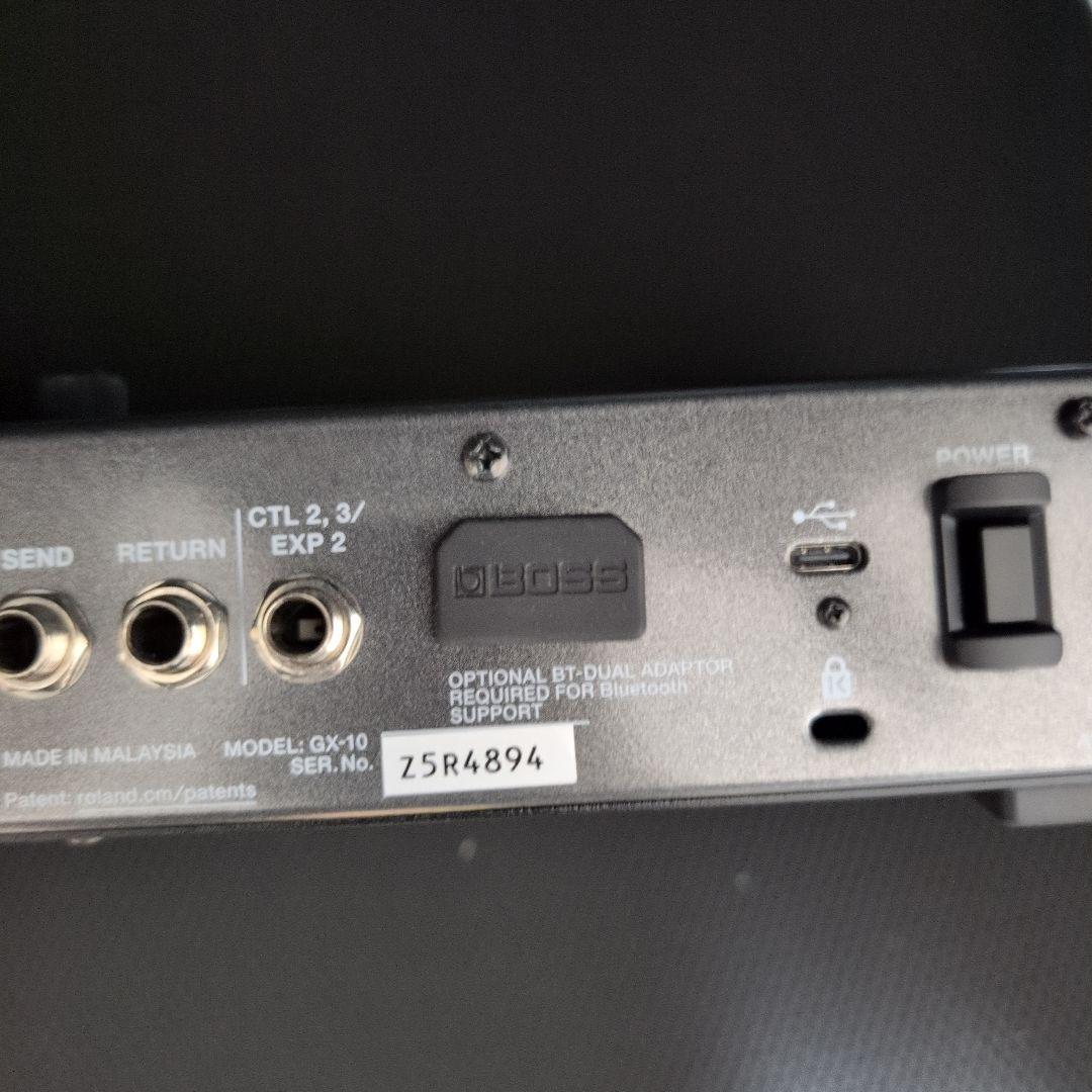 BOSS GX-10　BT-Dual Adapter 純正DCアダプター着き