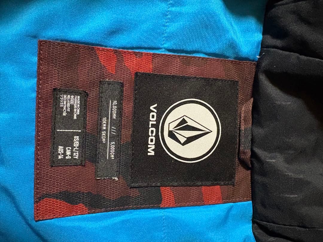 値下　volcom ボルコム　スノーボードウェア　US12 150センチジュニア