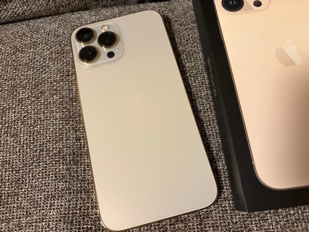 iPhone 13 Pro max128GBゴールド 本体と箱付き