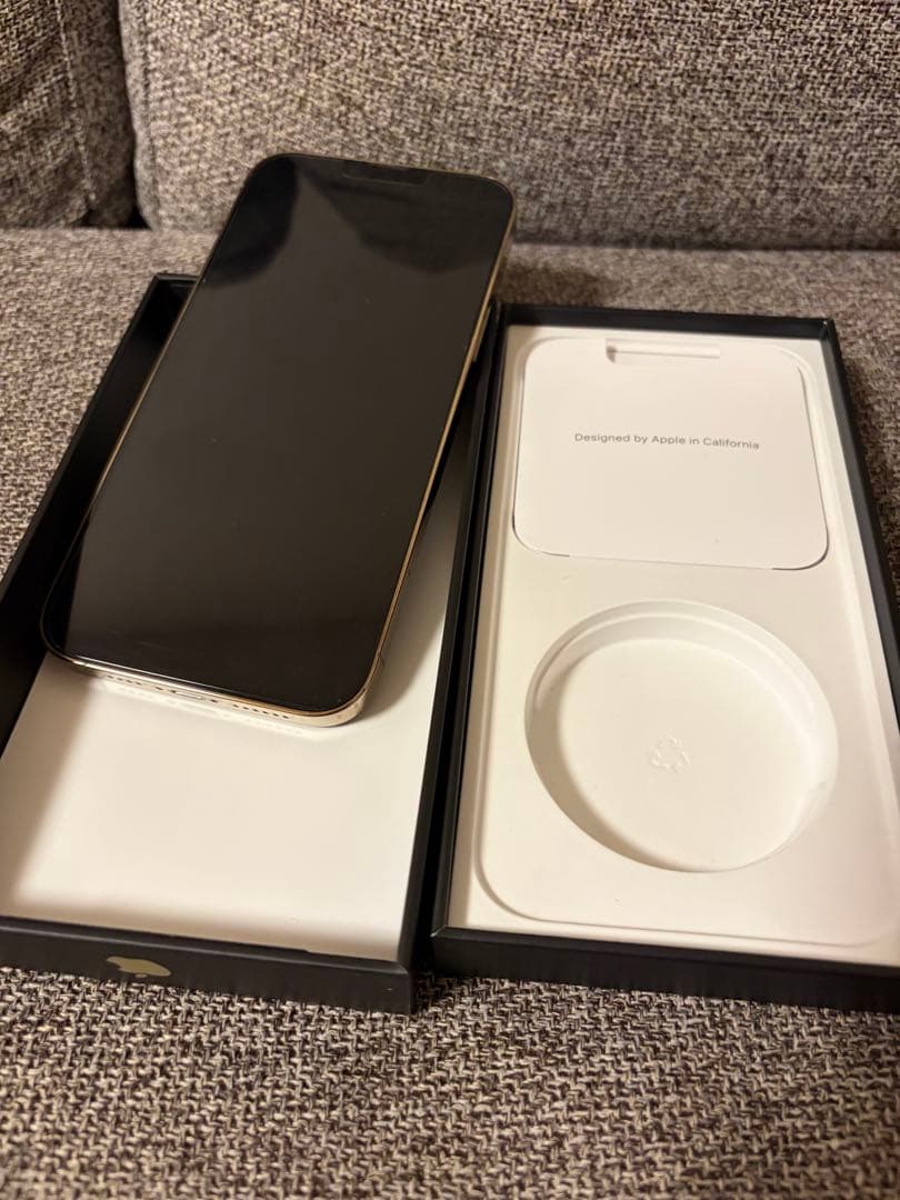 iPhone 13 Pro max128GBゴールド 本体と箱付き