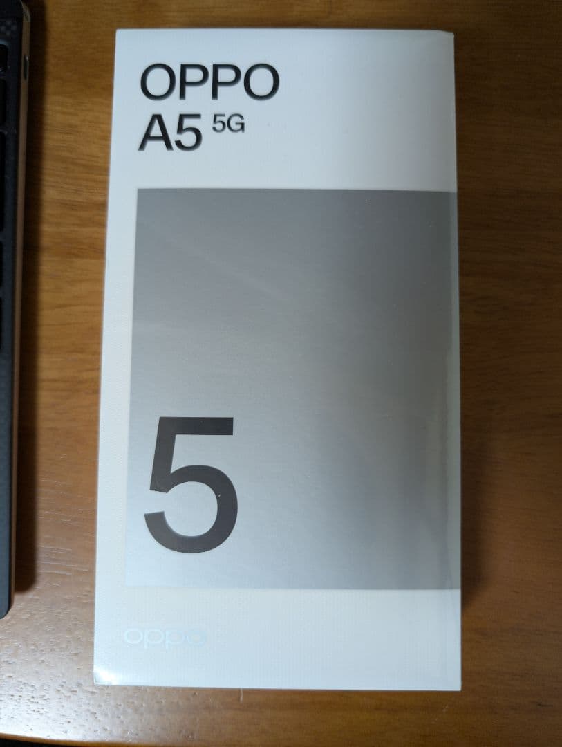 OPPO A5 5G 本体 グレーン