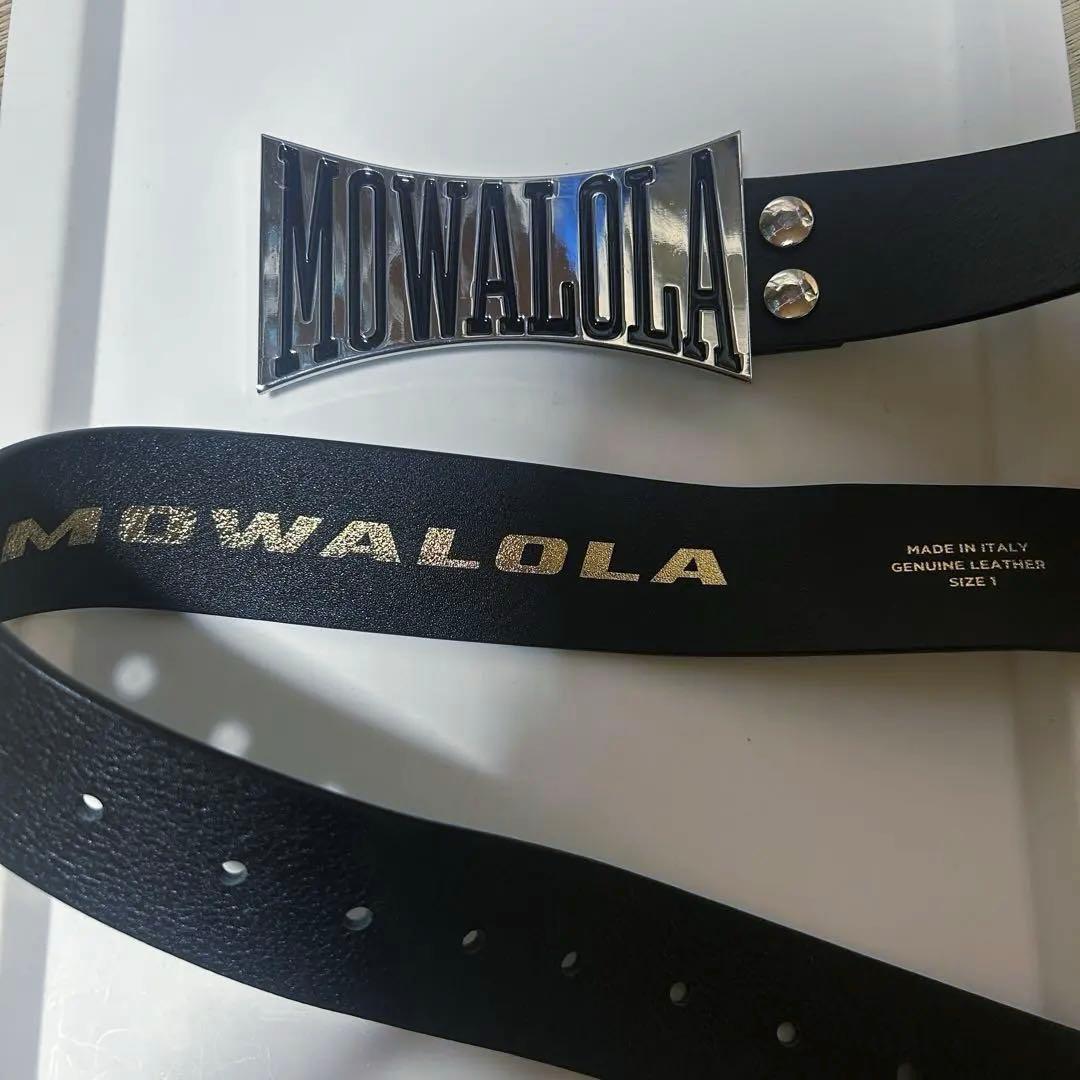 MOWALOLA モワローラ　SWEAT BUCKLE BELT ベルト　完売品