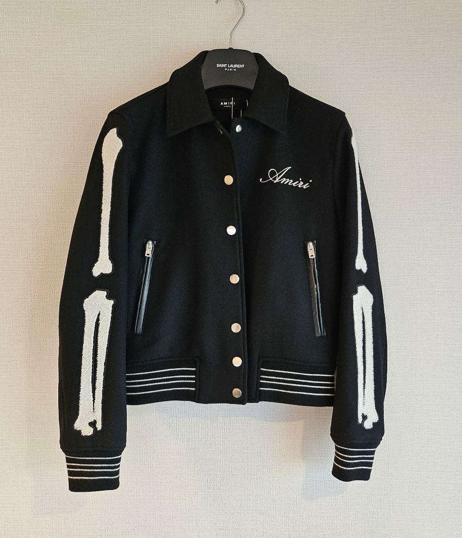 【断捨離中につき大幅値下げ中】AMIRI ボーンジャケット ブラック