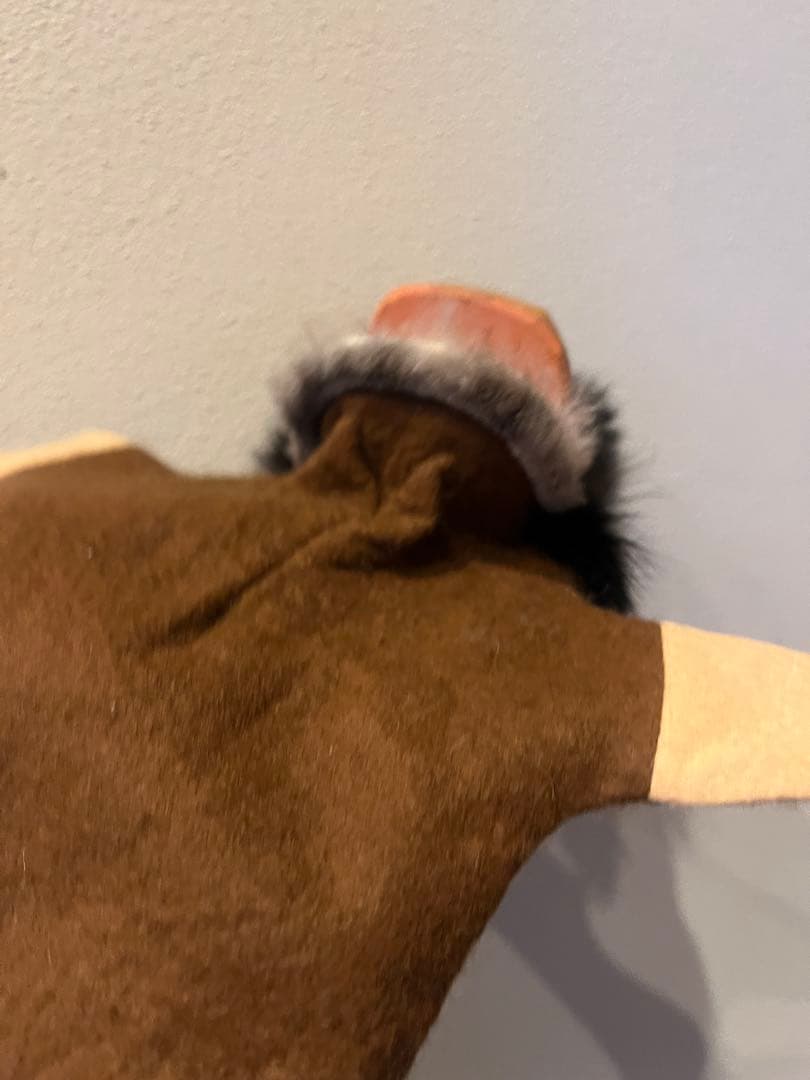 ハーン社　ドイツ　木製　パペット　人形劇　おさる