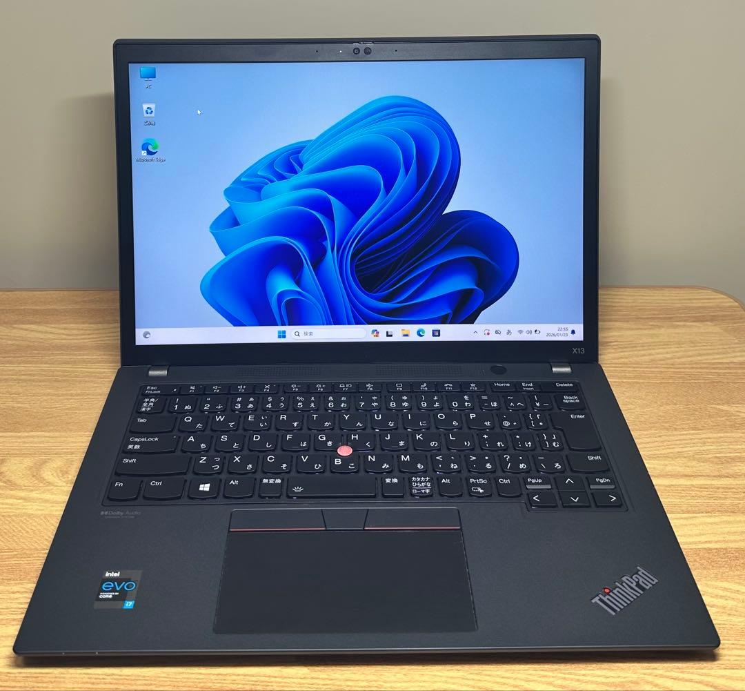 Windowsノート本体 Thinkpad i7-1165G7, 16/512Gb, 14inch