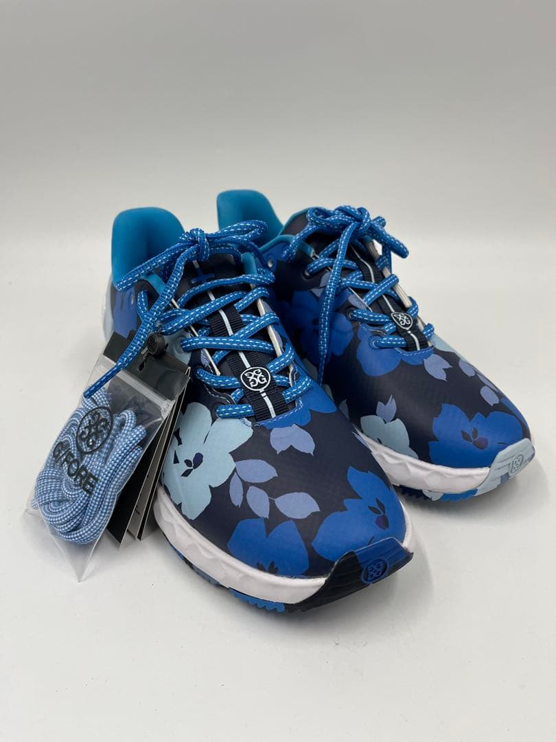 【新品未使用】G/FORE MG4+ ゴルフシューズ ブルーフローラル