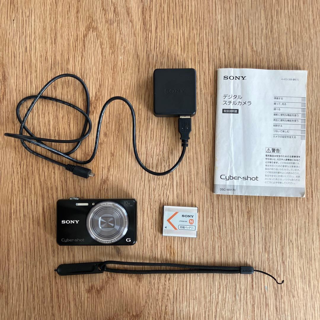 SONY syber-shot DSC-WX170デジタルカメラ