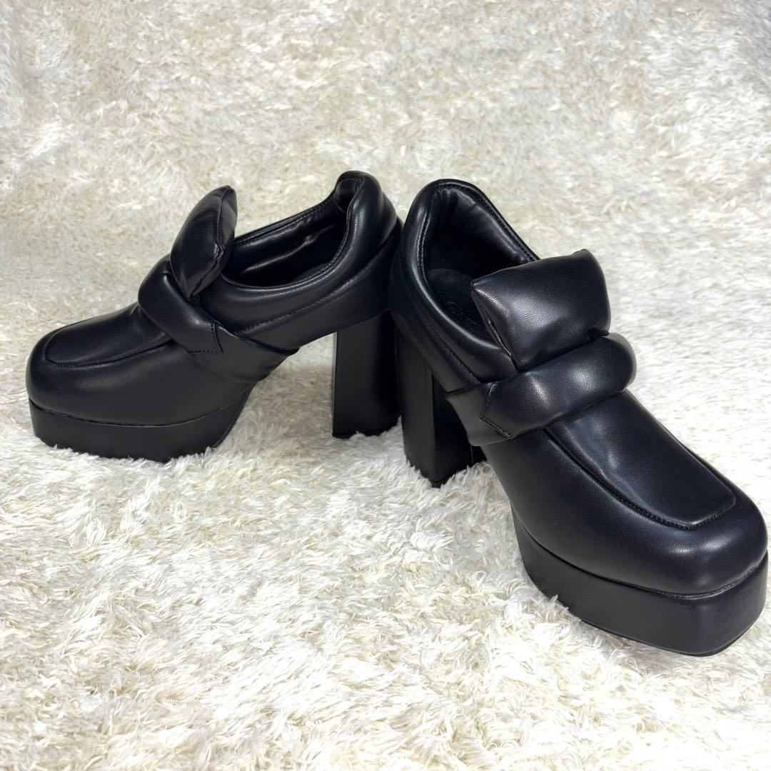 GlamLips グラムリップス　パデット HIGH-HEEL ローファー