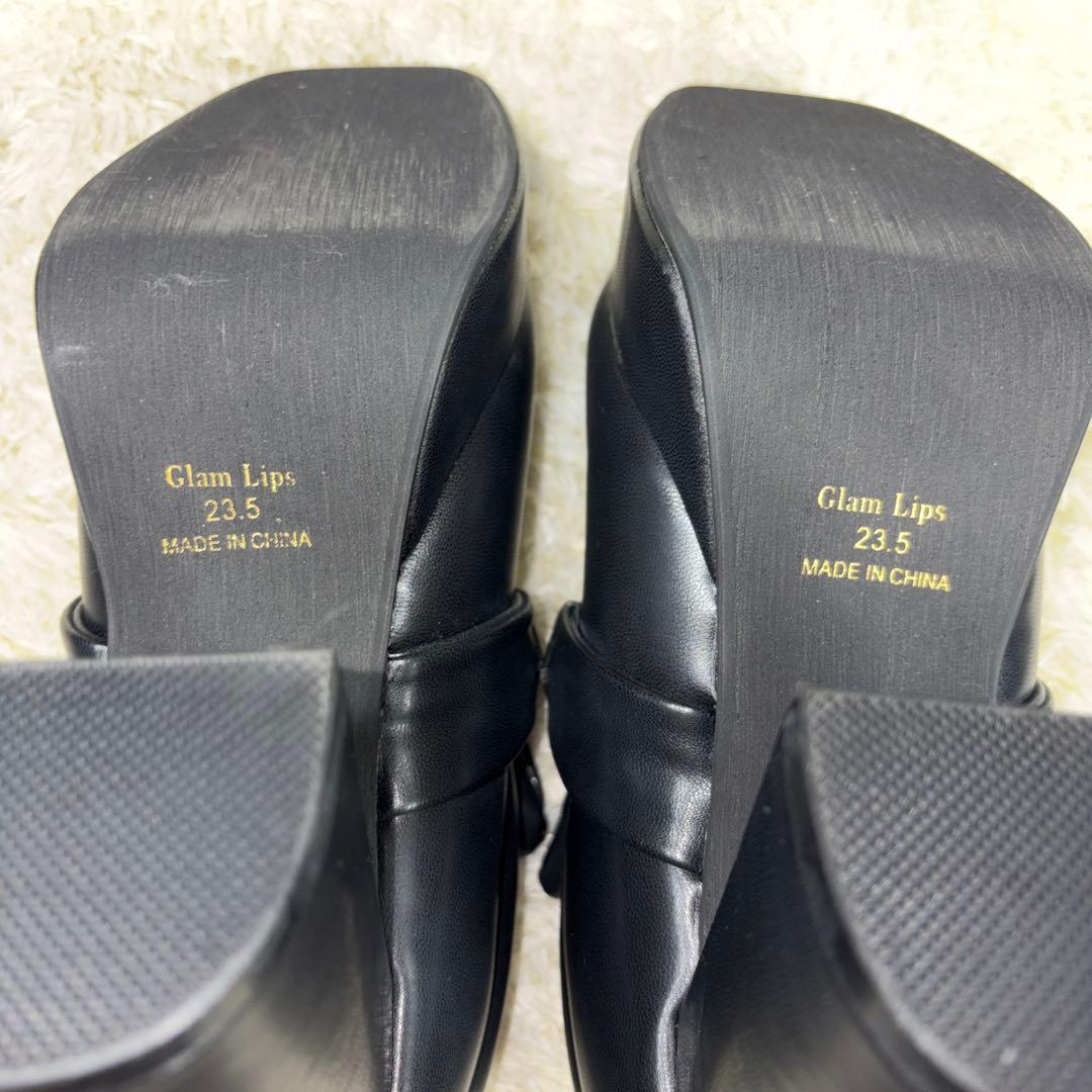 GlamLips グラムリップス　パデット HIGH-HEEL ローファー