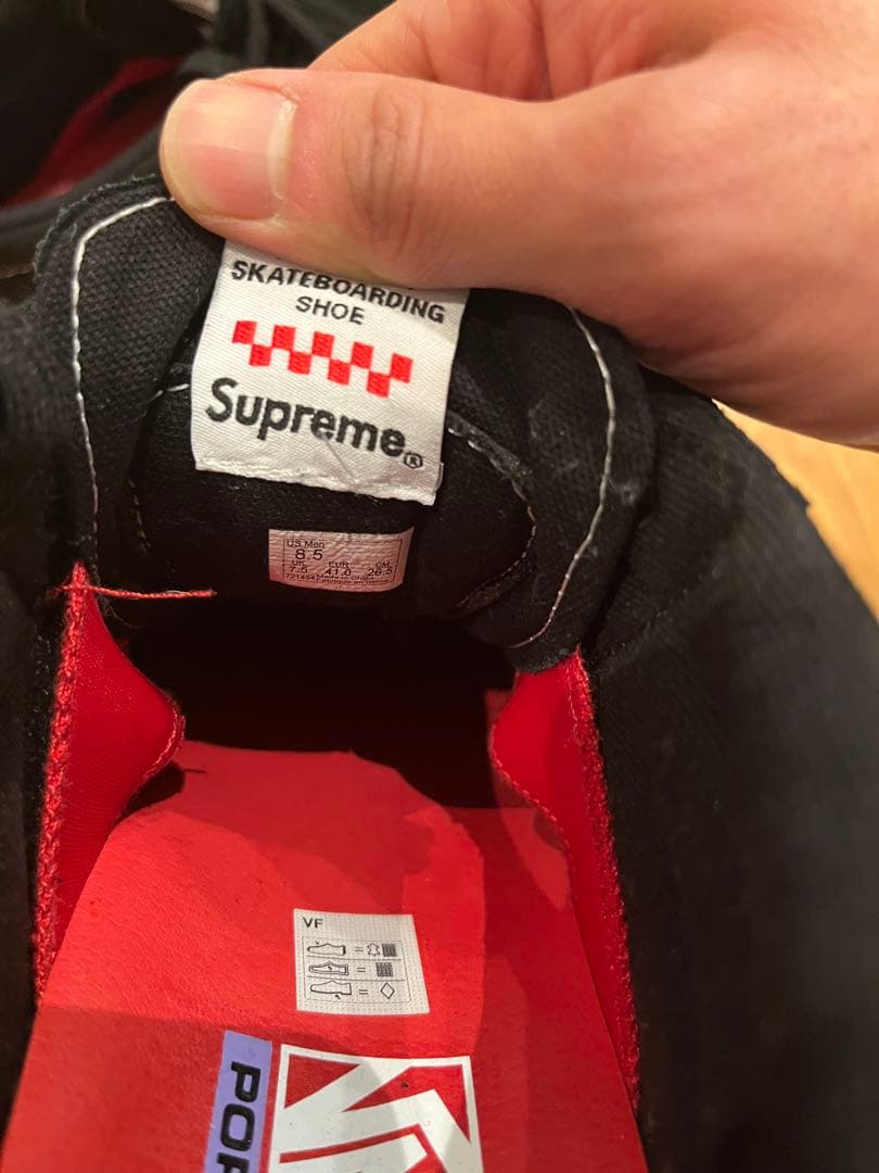靴 HYTRSupreme Vans Nate Lowman Skate