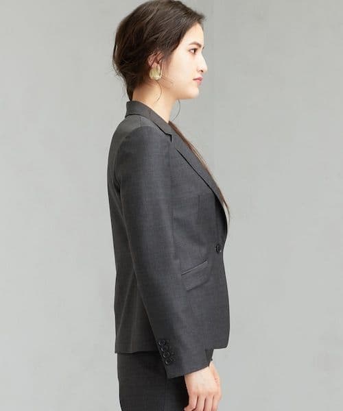 Bahariye テーラード ジャケット テーパードパンツ セットアップ