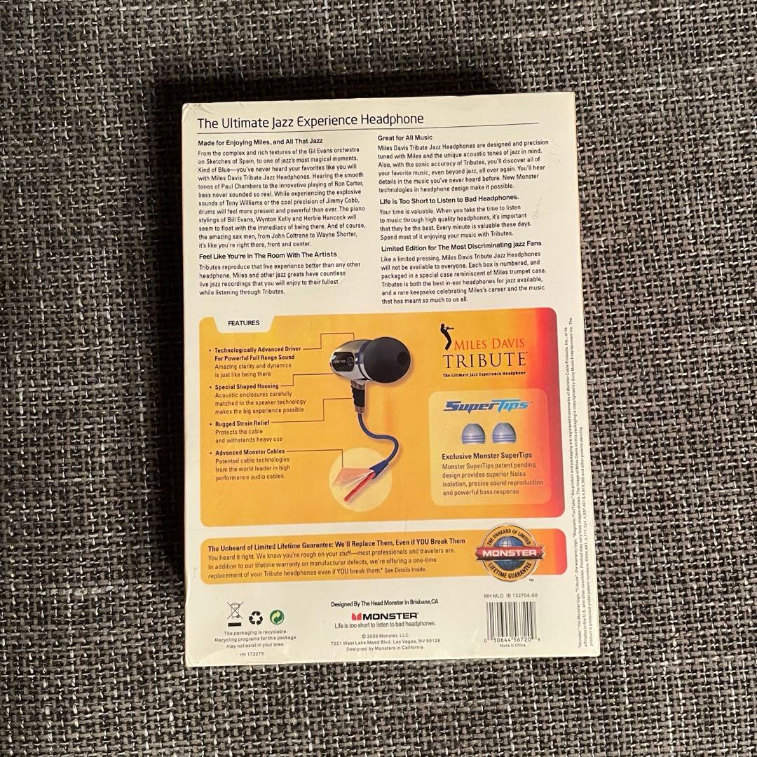 MONSTER Miles Davis Tribute モンスター カナル型
