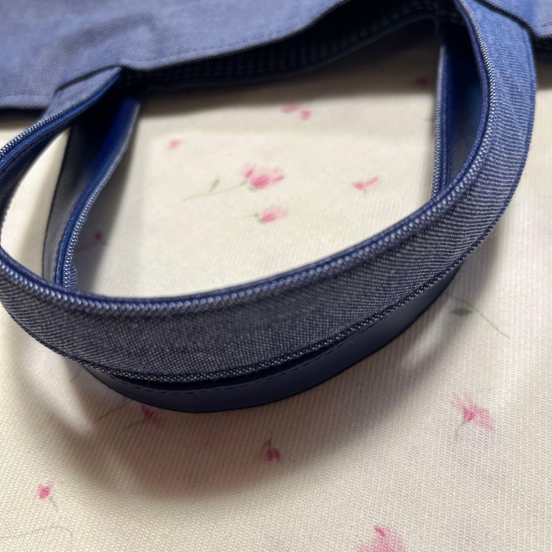 ファミリア　デニムバッグ　トートバッグ