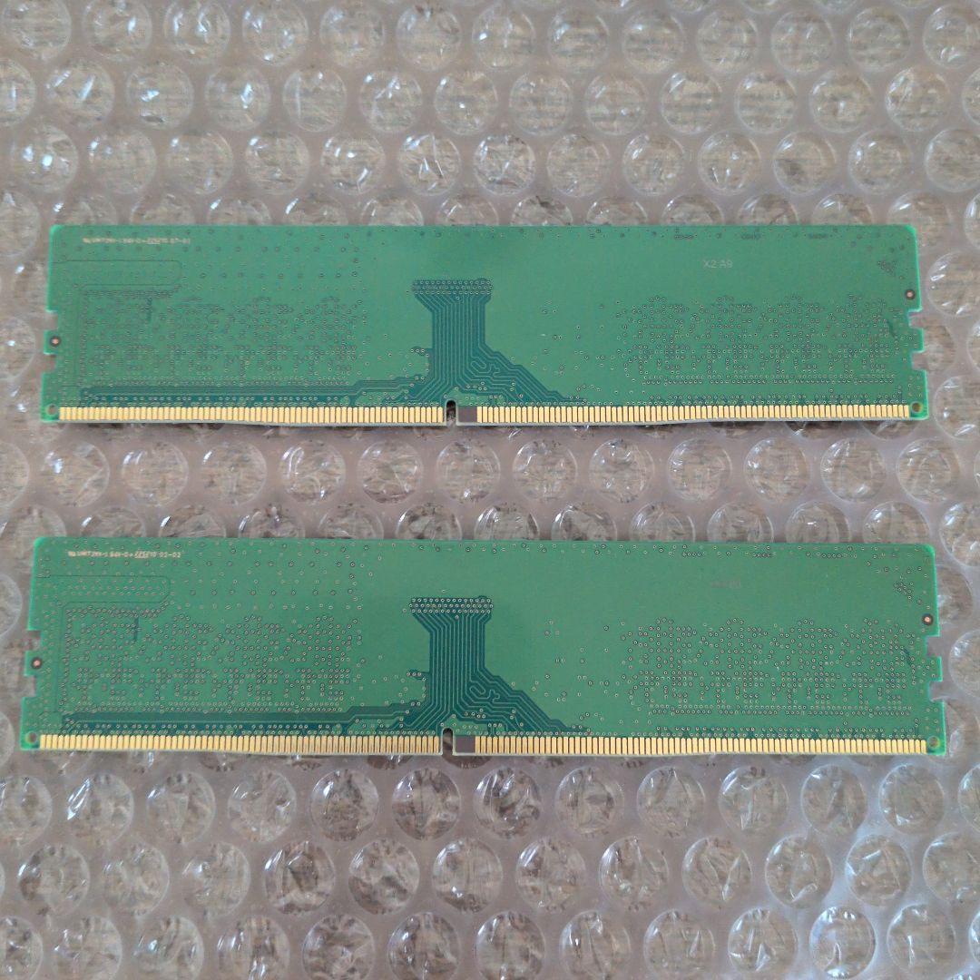 SAMSUNG 16GB(8GBx2) DDR4-3200 PC メモリ