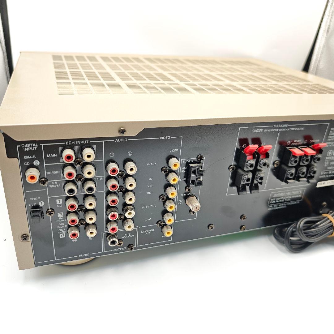 【美品】YAMAHA AVアンプ DSP-AX430 リモコン付き