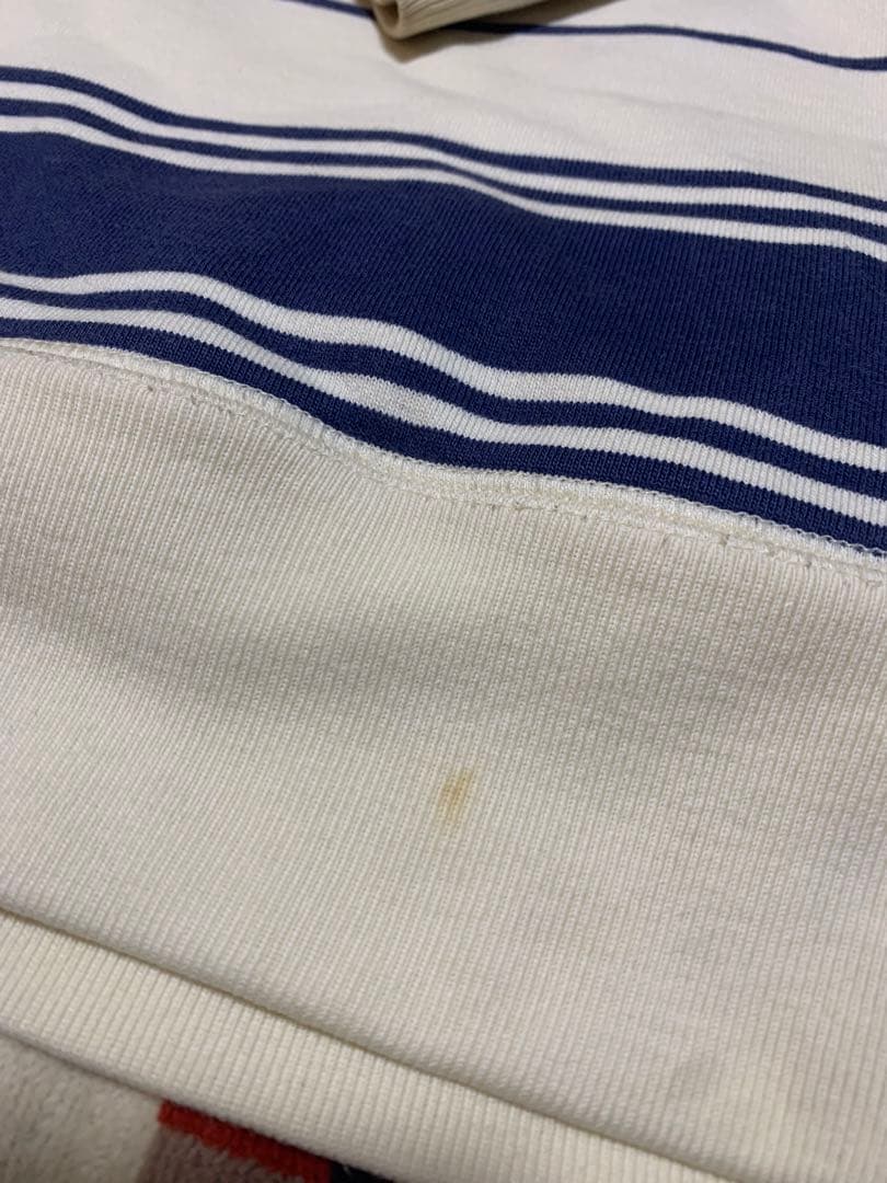 Supreme Lサイズ　白/青