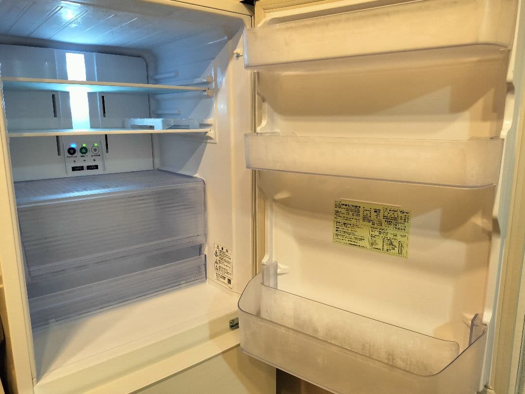 【美品】 シャープ　2ドア 冷蔵庫 SJPD28H 280L ホワイト