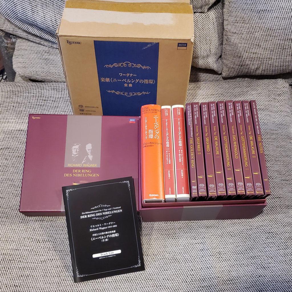 エソテリック 限定赤箱 SACD14枚組+DVD ワーグナー ニーベルングの指環