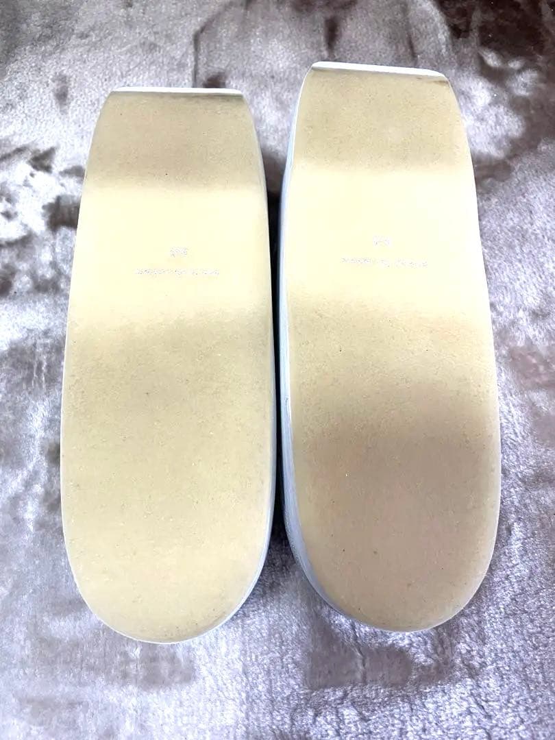 菱屋　カレンブロッソ　草履　グレー&ピンク　布地