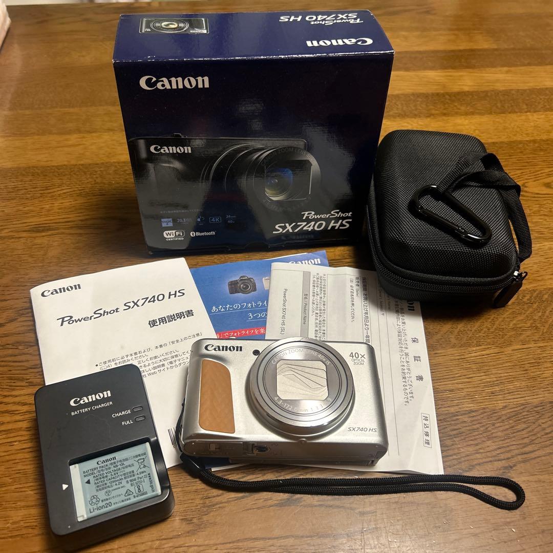 中古訳あり品☆Canon PowerShot SX740 HS 本体