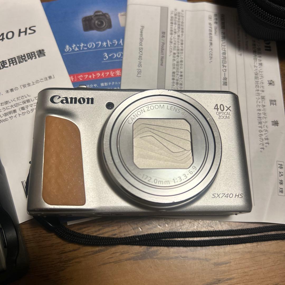 中古訳あり品☆Canon PowerShot SX740 HS 本体