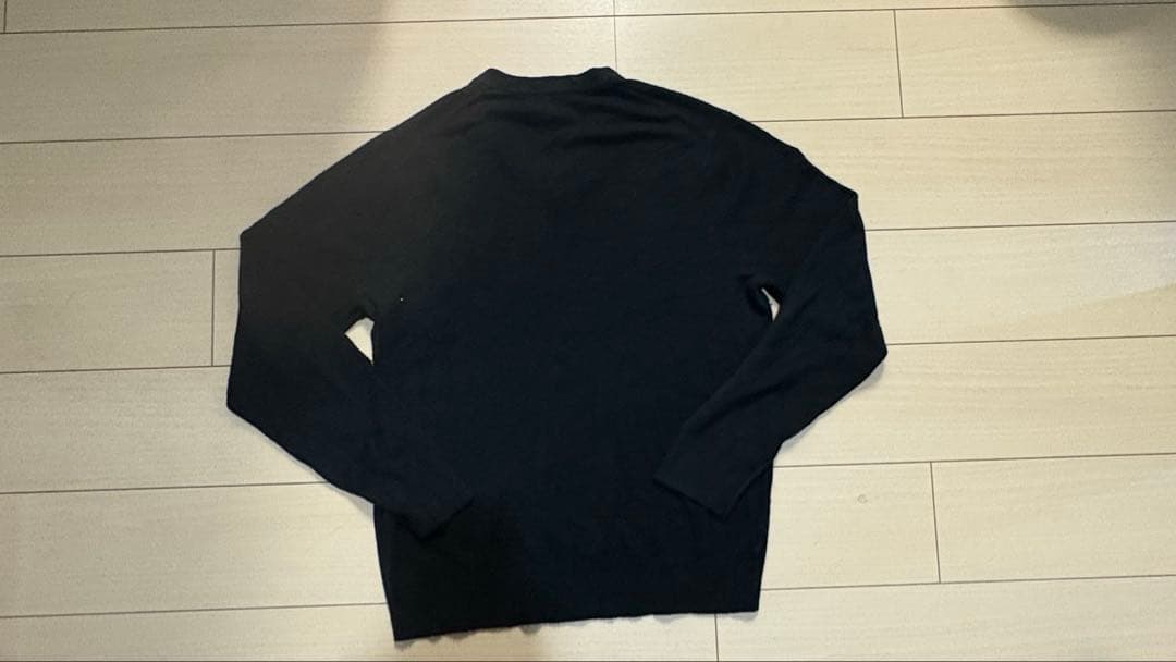【Vintage】90s 00s Vneck Black Knit