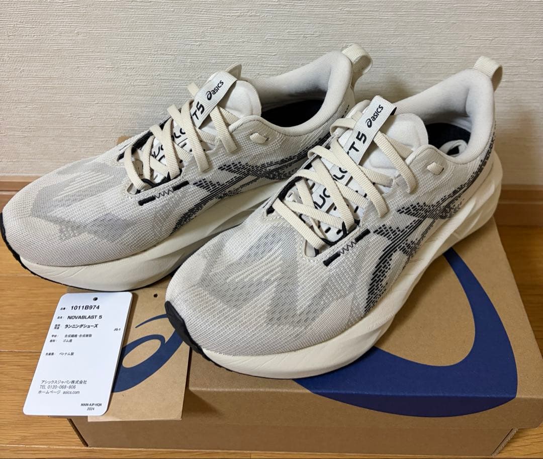 【早い者勝ち】アシックス ノヴァブラスト 5 25cm