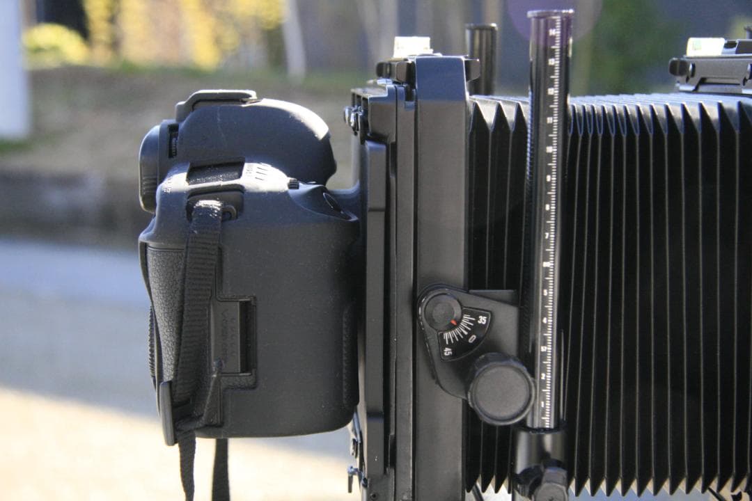 4x5カメラ用デジタルマウントアダプタforキヤノンEF