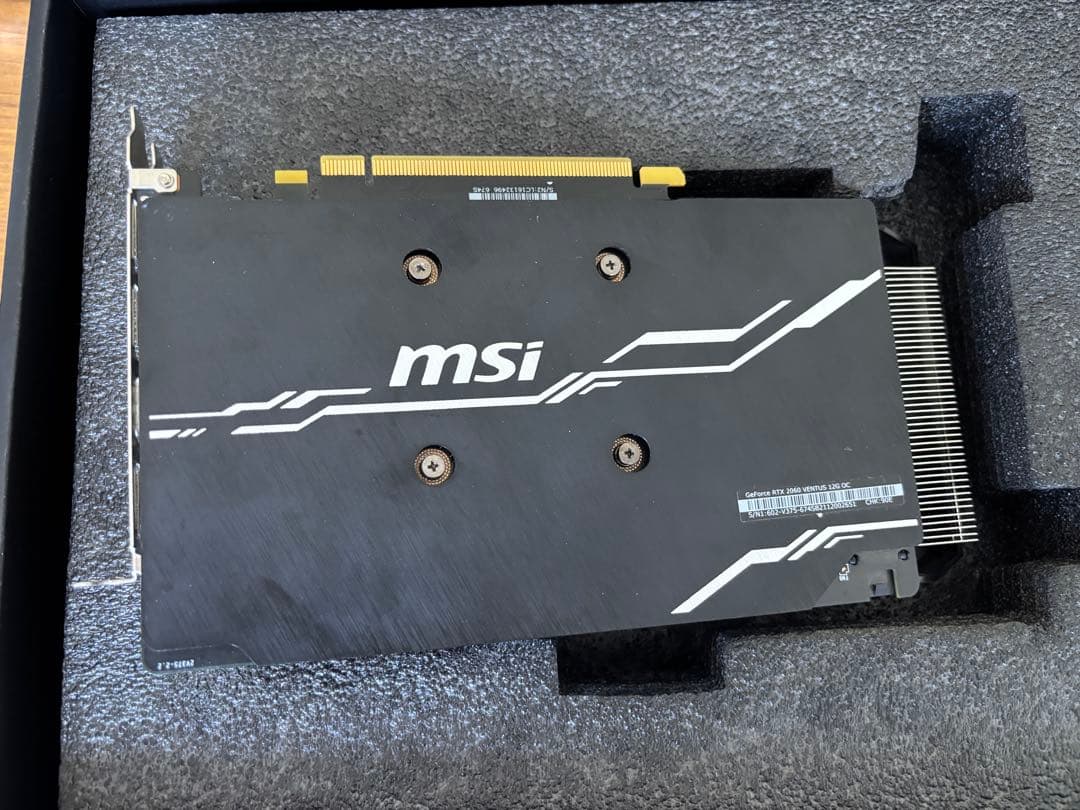MSI RTX 2060 VENTUS 12GB GDDR6 ジャンク