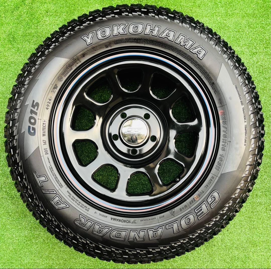 デイトナSS 225/70R16 ヨーコハマ ジオランダーデリカ エクストレイ