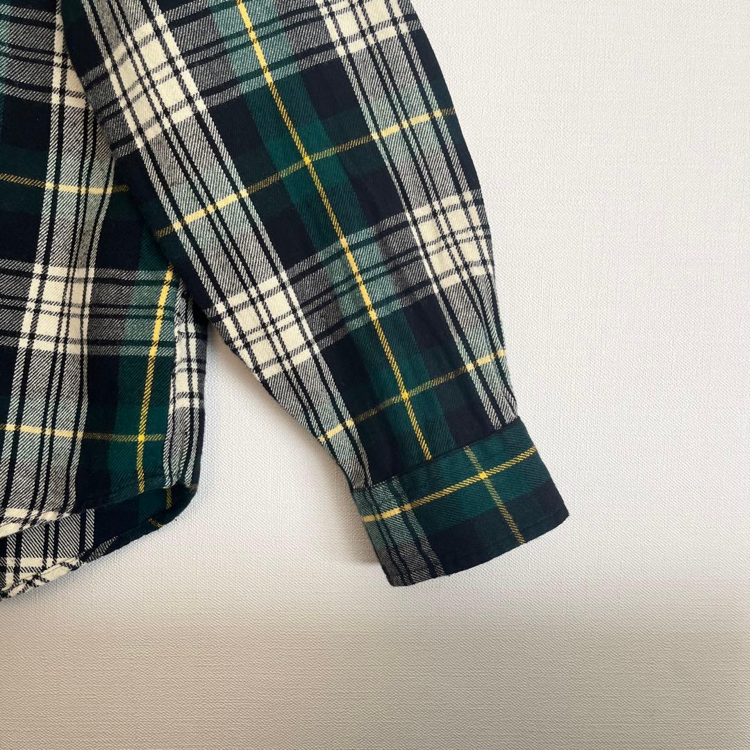 【レア未使用級◆現行QR◆タータンブラックウォッチ】ラルフローレンネルシャツXL