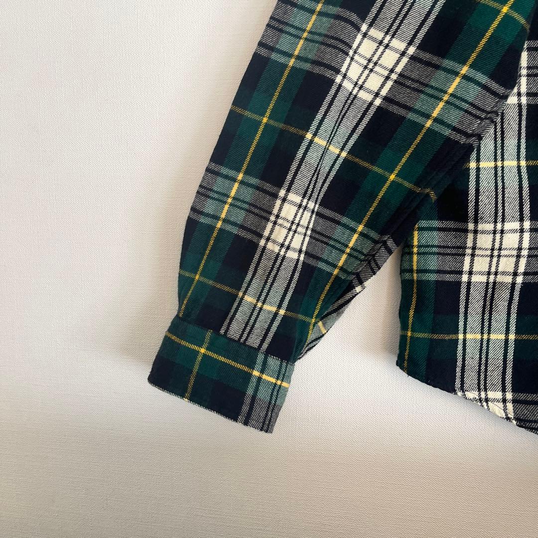 【レア未使用級◆現行QR◆タータンブラックウォッチ】ラルフローレンネルシャツXL