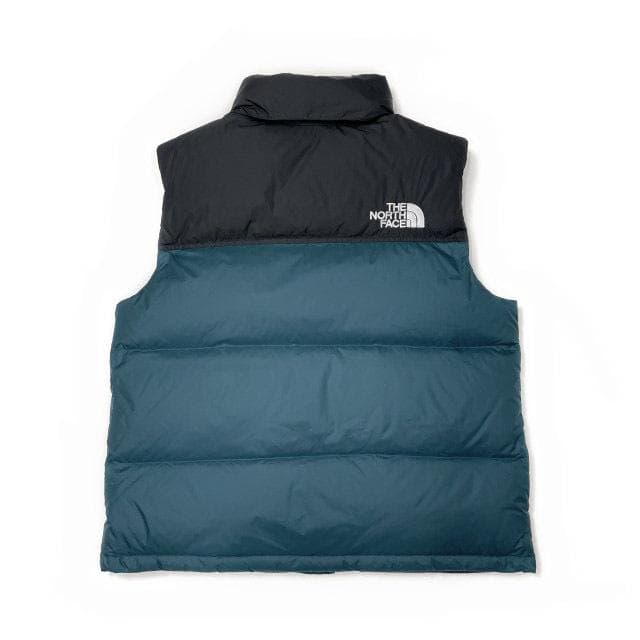 【期間限定価格】ノースフェイス ダウンベスト ヌプシ(L)青 黒 190122