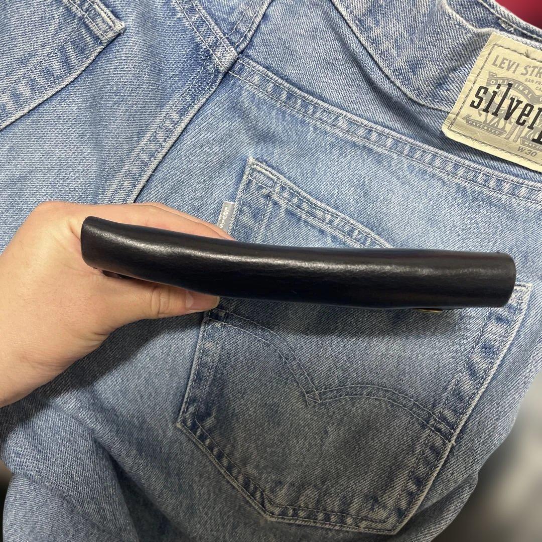 クロムエクセル　茶芯ロングトラッカーウォレット　三層　値下げ中！