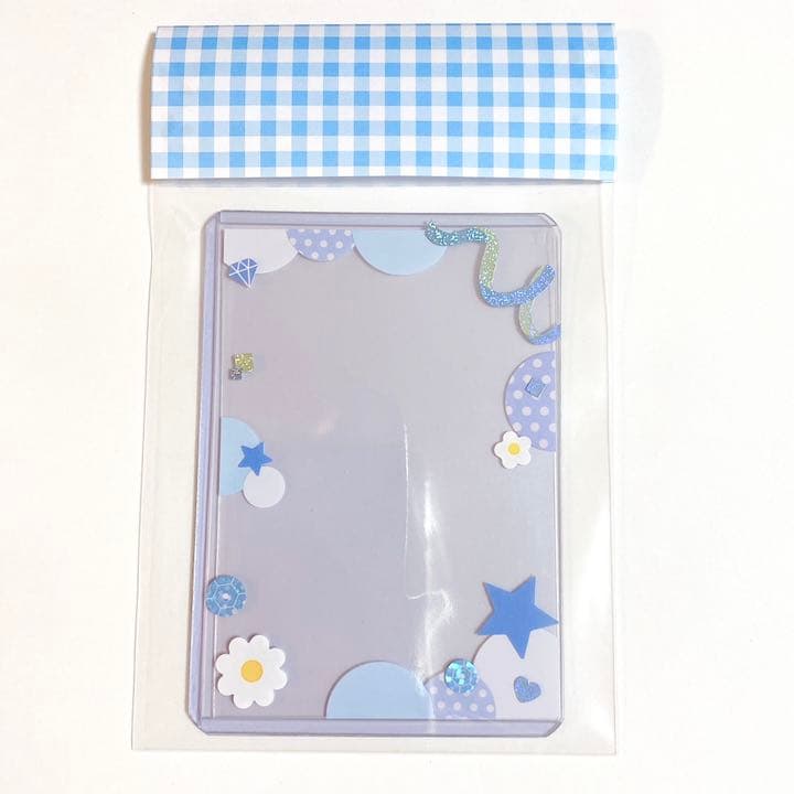 【オーダーページ】デコトレカケース・デコスリーブ ブルーセット④