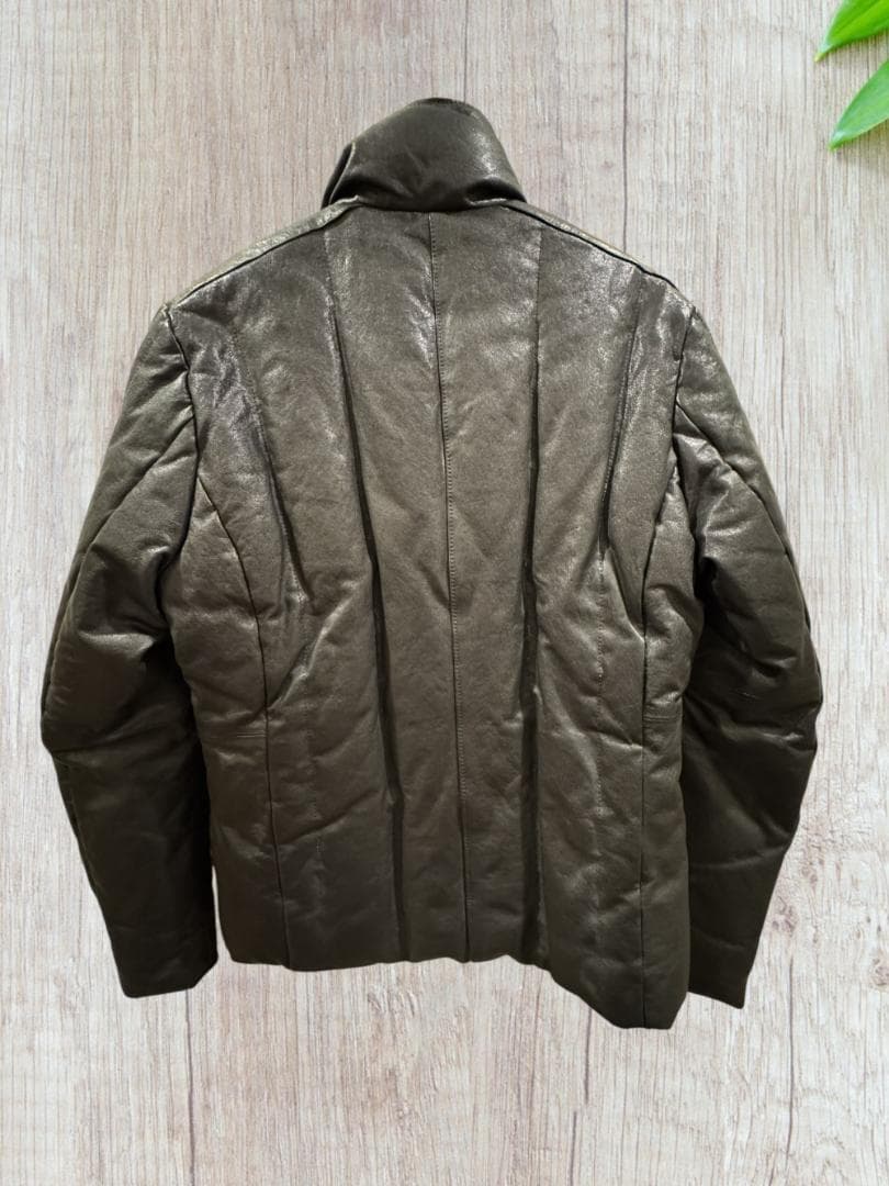 AVIREX ライダースダウン ゴートレザー デュポン社製ライナー 黒 L