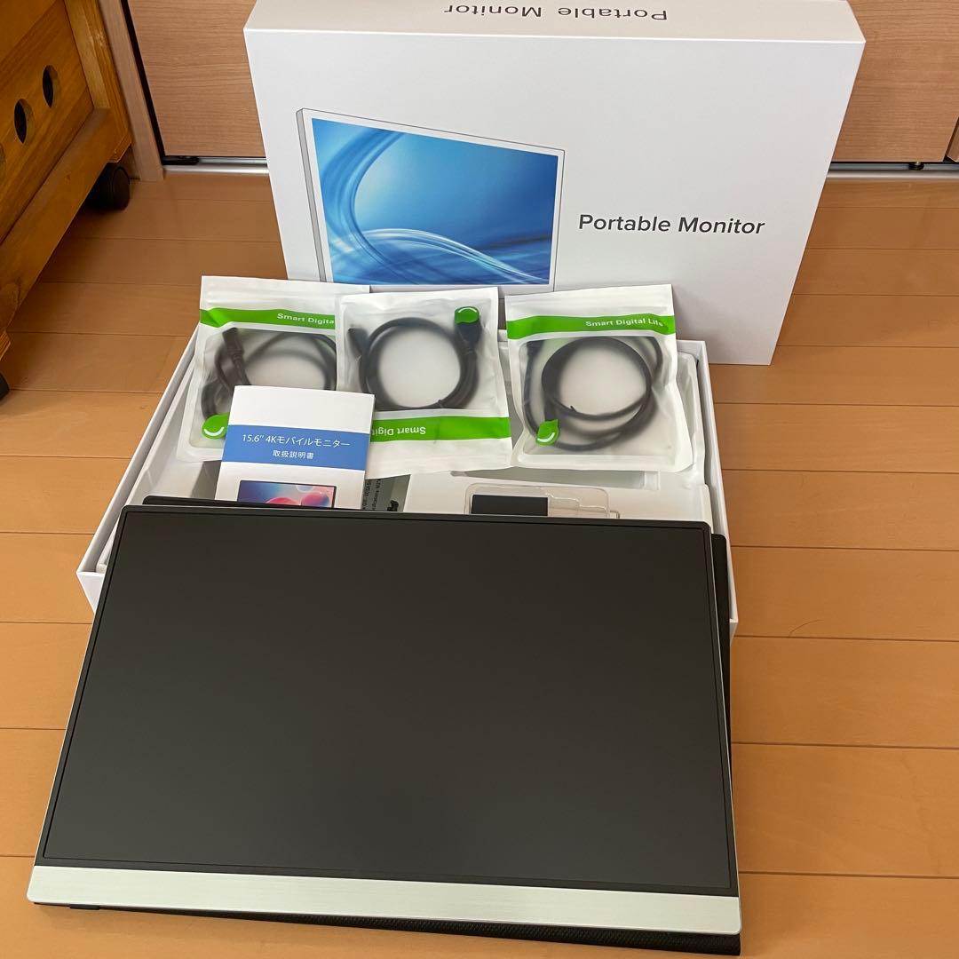 4Kポータブルモニター 15.6インチ M156110-J