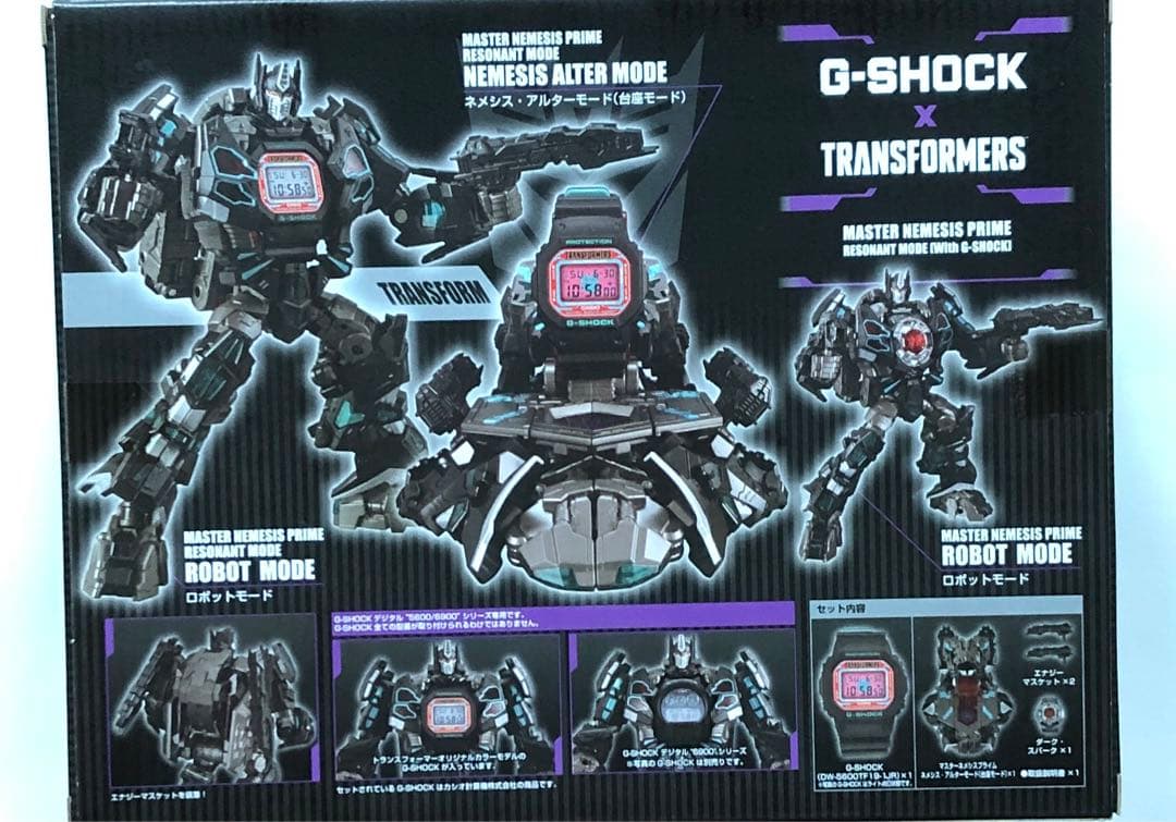 Gショック　トランスフォーマー　オプティマス