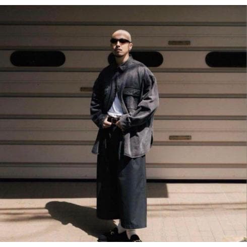 専用 美品 COOTIE ピグメントダイ CPOジャケット ブラックL コットン