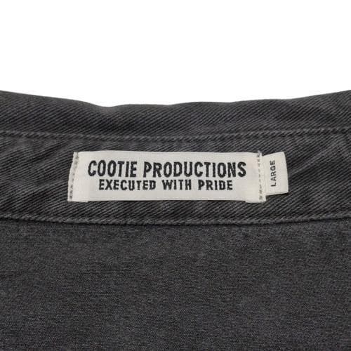 専用 美品 COOTIE ピグメントダイ CPOジャケット ブラックL コットン