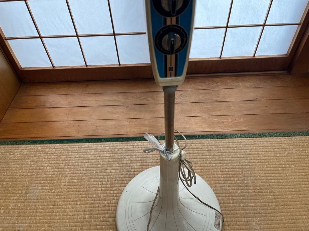 National ナショナル レトロ 扇風機 F-30V1M 伸縮可能 店舗にも